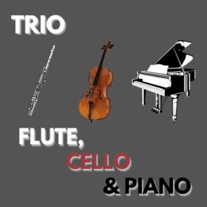 ３重奏　フルート・チェロ・ピアノ